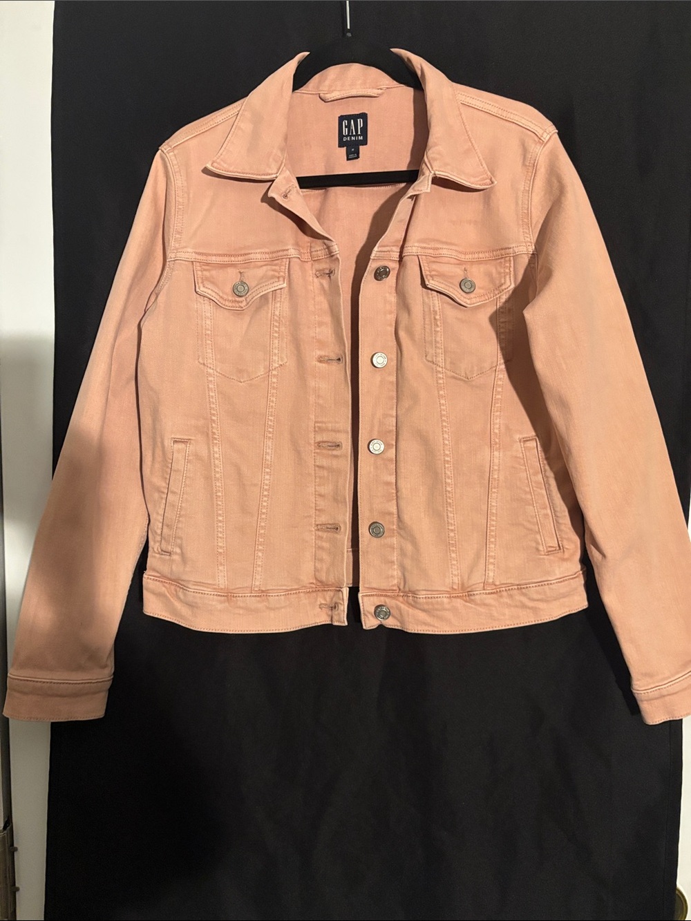 GAP Peach-Pink Denim Jacket